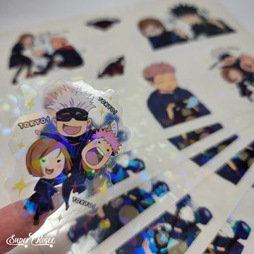 JJK sticker sheet