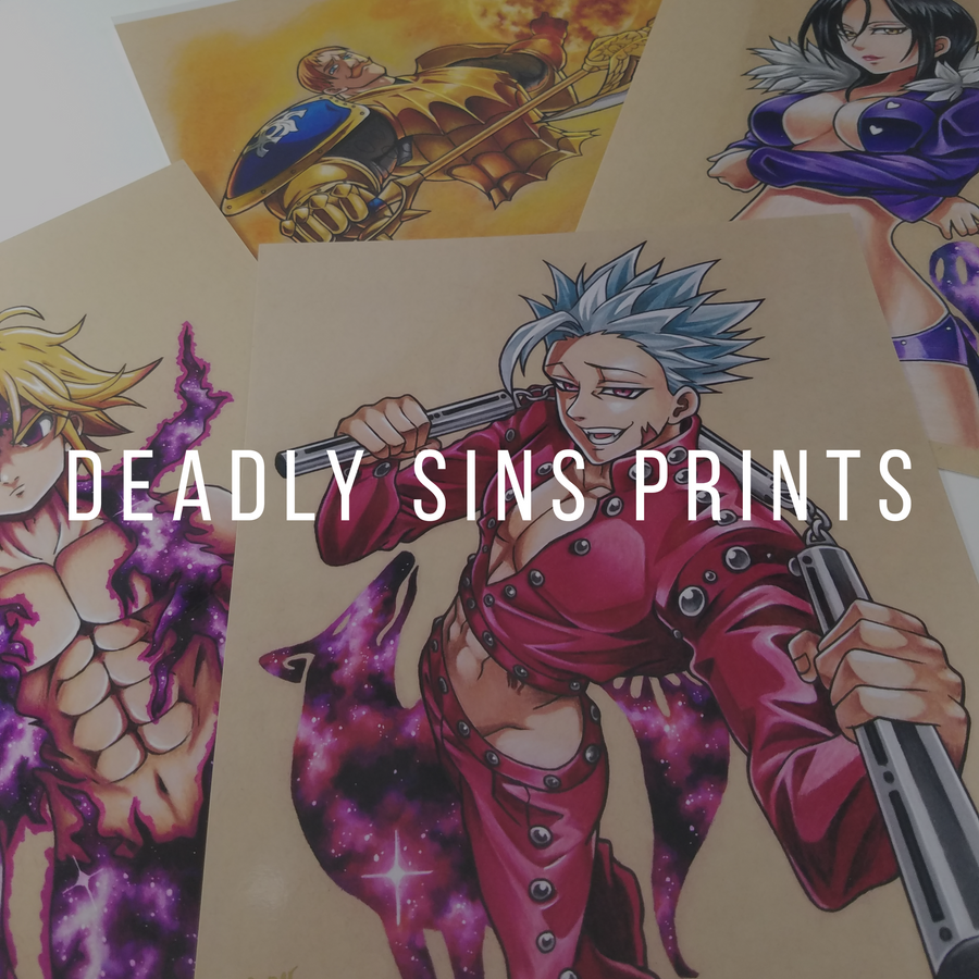 Deadly Sins Prints