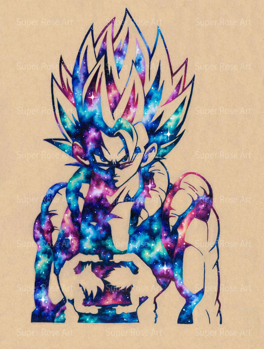 Gogeta Galaxy Print