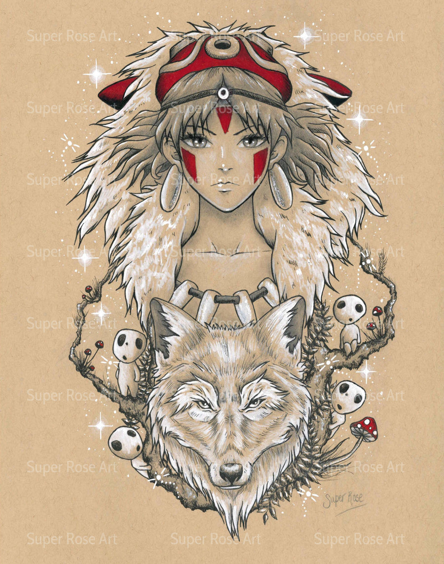 Princess Mononoke Print